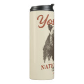 Bouteilles Isothermes Yosemite Grizzly Bear California National Park (Tourné sur la gauche)