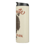 Bouteilles Isothermes Yosemite Grizzly Bear California National Park (Tourné sur la droite)