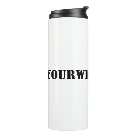 Bouteilles Isothermes YourWebSite.com (Tourné sur la gauche)
