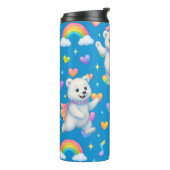 Bouteilles Isothermes Zarah the Dancing Polar Bear Thermal Tumblers (Tourné sur la gauche)
