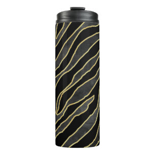 Bouteilles Isothermes Zebra Stripes : Abstrait Monochrome Sans Seamless.