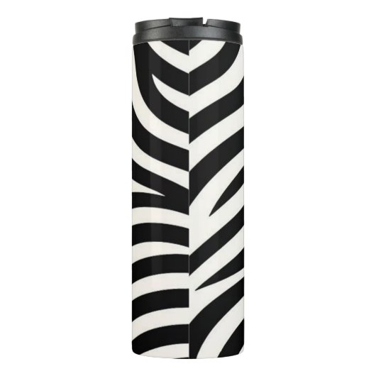 Bouteilles Isothermes Zebra Stripes Impression moderne (Dos)