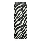 Bouteilles Isothermes Zebra Stripes - Noir et Blanc (Dos)
