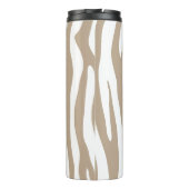 Bouteilles Isothermes Zèbre beige (Dos)