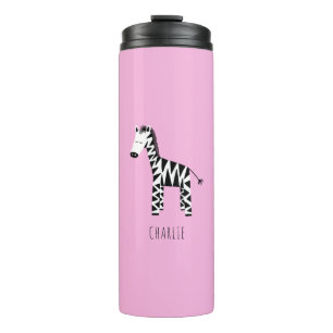 Bouteilles Isothermes Zèbre Rose