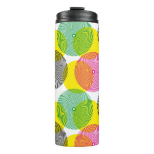 Bouteilles Isothermes Zigzags de brosse : Motif à main
