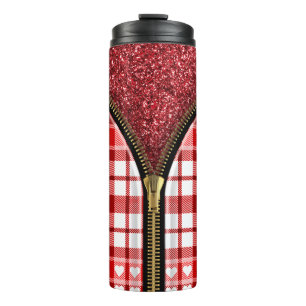 Bouteilles Isothermes Zipper rouge