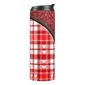 Bouteilles Isothermes Zipper rouge (Tourné sur la gauche)