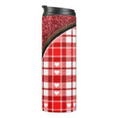 Bouteilles Isothermes Zipper rouge (Tourné sur la droite)