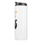 Bouteilles Isothermes Zombie Chat - Tricoter ou traiter Meow Halloween D (Tourné sur la droite)