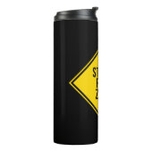 Bouteilles Isothermes Zone sans stress tendance Citation Jaune Noir (Tourné sur la gauche)