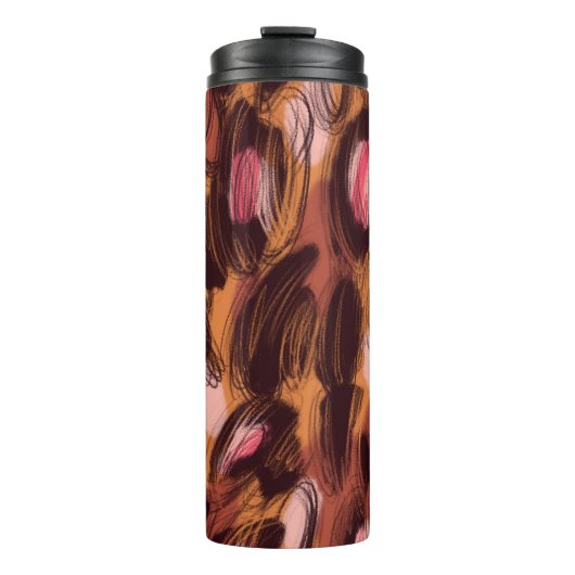 Bouteilles Isothermes Zones léopard Motif animal africain (Devant)