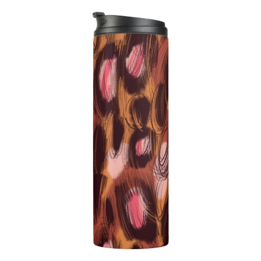 Bouteilles Isothermes Zones léopard Motif animal africain (Tourné sur la droite)