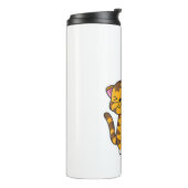 Bouteilles Isothermes Zoo des femmes Tiger et Unicorn Cute Zoo Animation (Tourné sur la gauche)