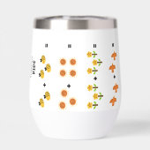 Bouteilles mathématiques pour enfants (Arrière)