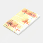 Bouteilles vintages" notes de post-it chics (Incliné)