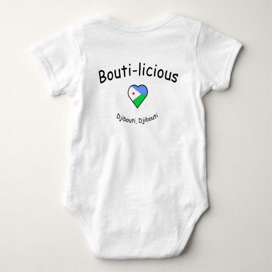 Bouti-licious Baby Crawler Romper (Achterkant)