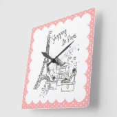 Boutique à Paris Horloge murale (Angle)