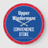 Boutique Boutiques Locales Horloge murale (Recto)