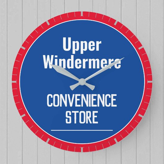 Boutique Boutiques Locales Horloge murale