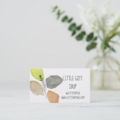 Boutique cadeaux moderne carte de visite aquarelle (Debout devant)