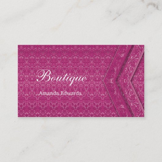 Boutique - carte de visite (Devant)