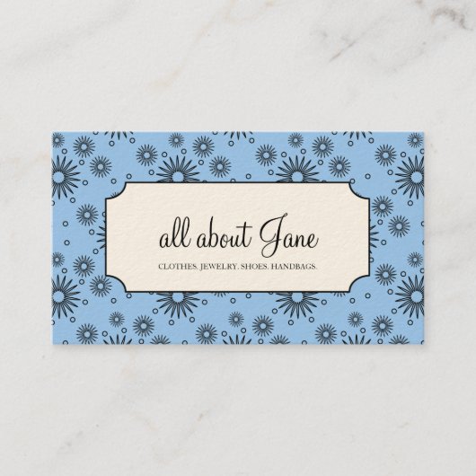 Boutique Carte de visite (Devant)