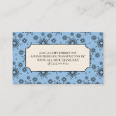 Boutique Carte de visite (Dos)