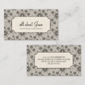 Boutique Carte de visite (Devant / Derrière)