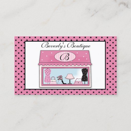 Boutique Carte de visite (Devant)