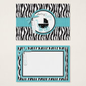 Boutique Chic Boy Gift Label Visitekaartje (Voorkant /achterkant)