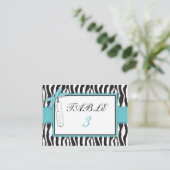 Boutique Chic Boy Table Card Flat Plaatskaartje (Staand voorkant)