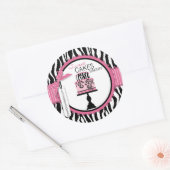 Boutique Chic Cake Business Sticker (Envelop)