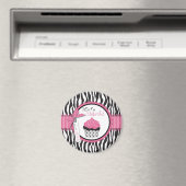 Boutique Chic Cupcakes Magnet (In Situ (Lave-vaisselle))