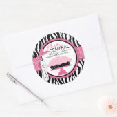 Boutique Chic Pie Business Sticker (Envelop)