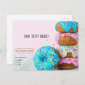 BOUTIQUE DE DOUGHNUT Cartes de remerciement (Devant / Derrière)