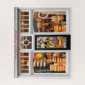 Boutique de fromage à Amsterdam. Puzzle (Vertical)