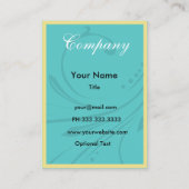 Boutique de mode Cartes de visite (Dos)