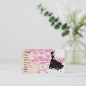 Boutique de mode ou carte de visite de salon (Debout devant)