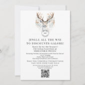 Boutique de rennes Offres de Noël QR Carte imprima (Devant)