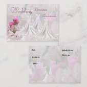 Boutique de robes Mariages cartes de visite (Devant / Derrière)