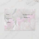 Boutique de robes Mariages cartes de visite (Dos)