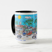 Boutique de surf Mug (Devant gauche)