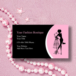 Boutique de vêtements Cartes de visite