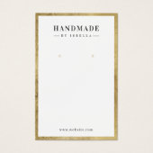 Boutique d'oreille en or moderne (Devant)