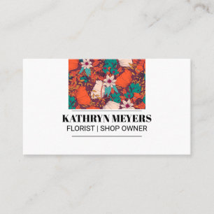 Boutique Flowers Indicatieve bloemen Visitekaartje