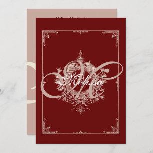 Boutique Grand Ouverture Invitation Élégante Vinta