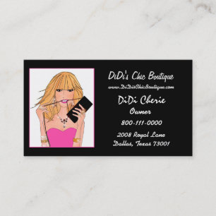 Boutique Mode Visitekaartjes
