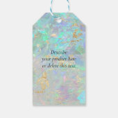 boutique opal background product cadeaulabel (Achterkant)