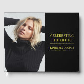 Boutique photo de luxe Gold Foil Memorial (Recto)